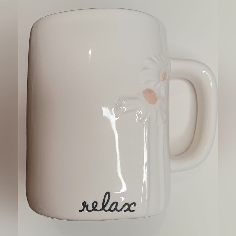 New Rae Dunn ""Relax" Mug